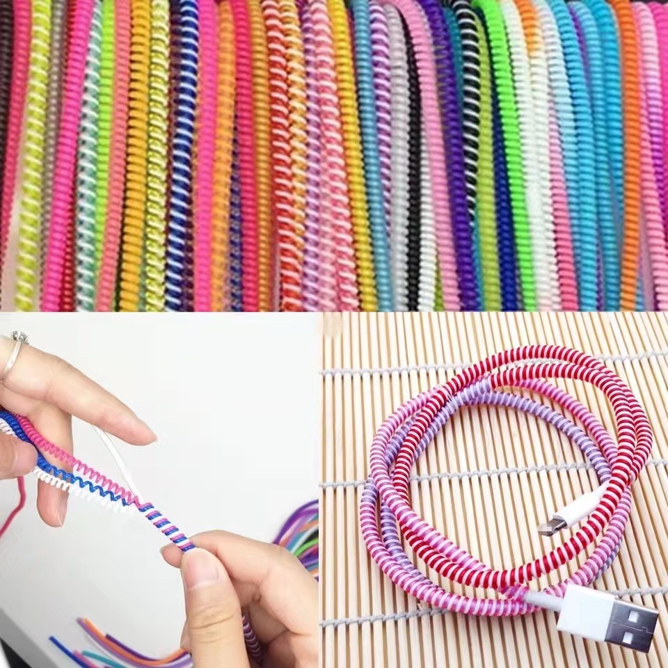 Coiled Usb Cable - Protector de Cable USB en Espiral