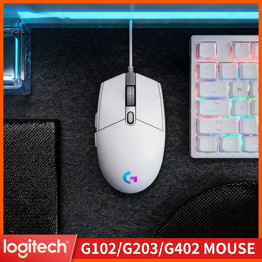 Logitech Mouse G203 - Ratón para juegos con cable Logitech