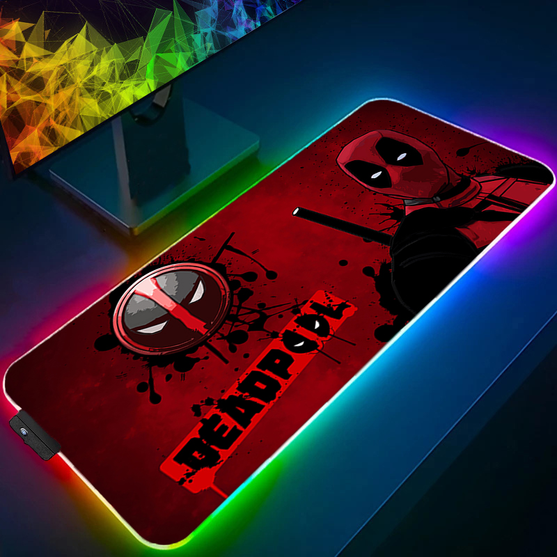 Gaming Keyboard Best - Alfombrilla de ratón LED para videojuegos,