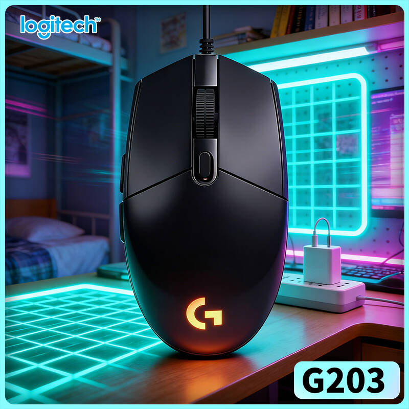 Logitech Mouse G203 - Ratón para Juegos Logitech G203 Prodigy