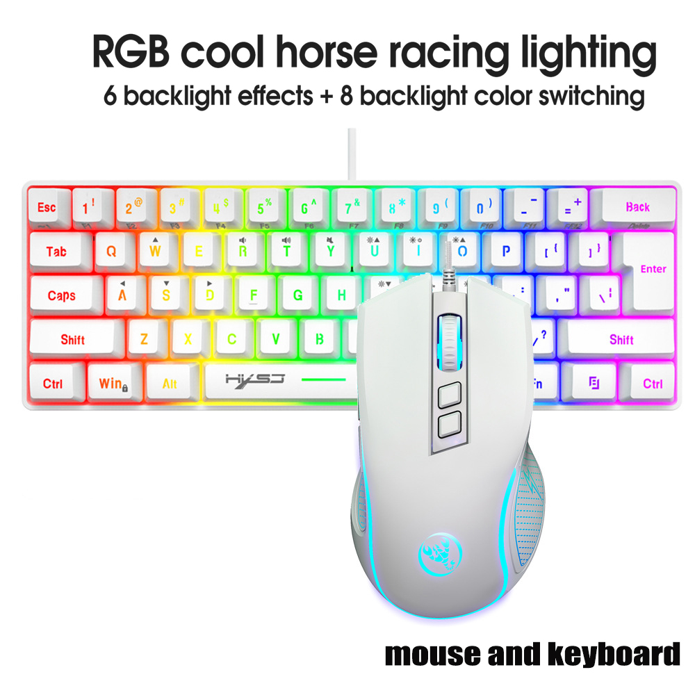 Gaming Keyboard Bundle - Kit de Teclado y Ratón Gamer,