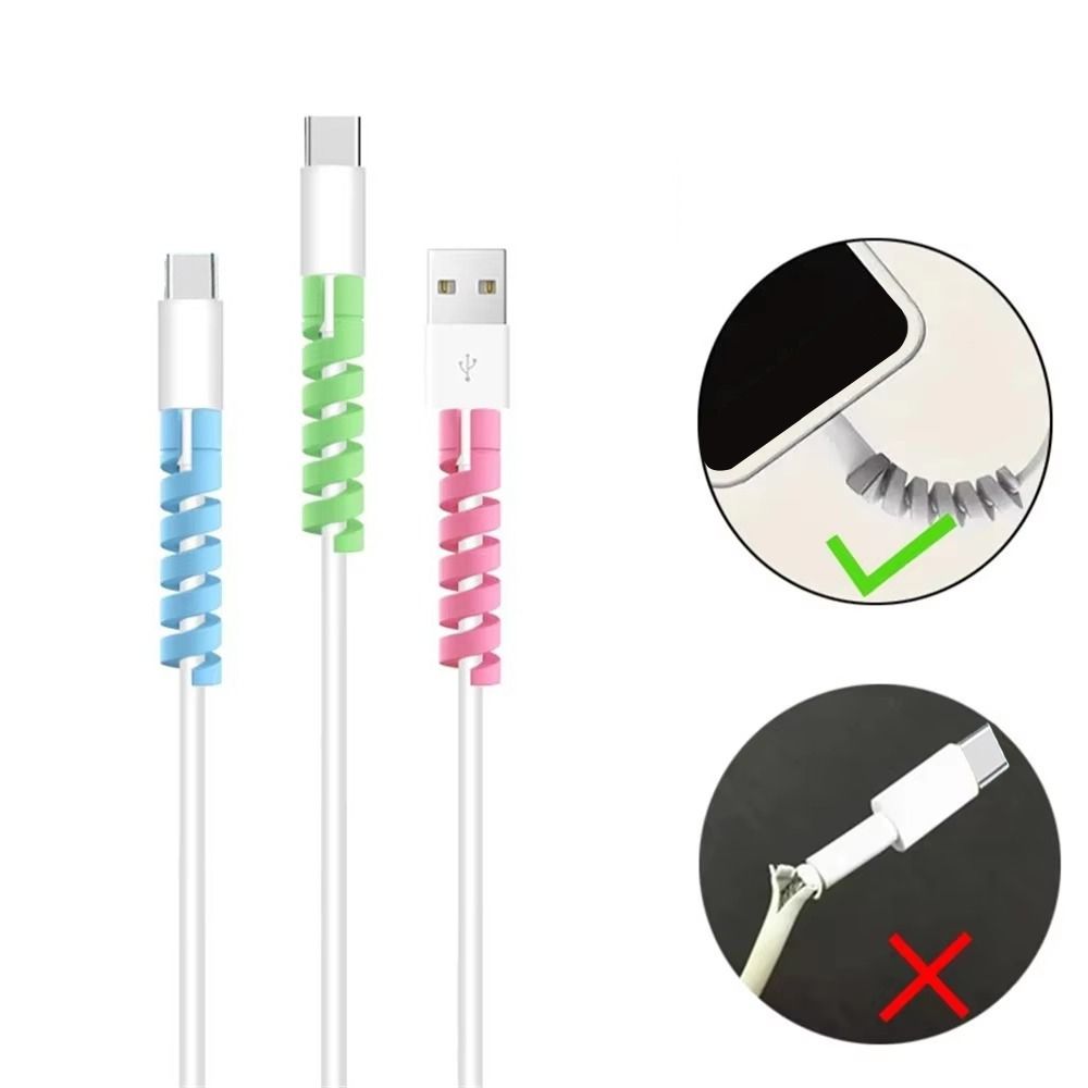 Práctico protector de cable de - Coiled Usb Cable reseña y precio