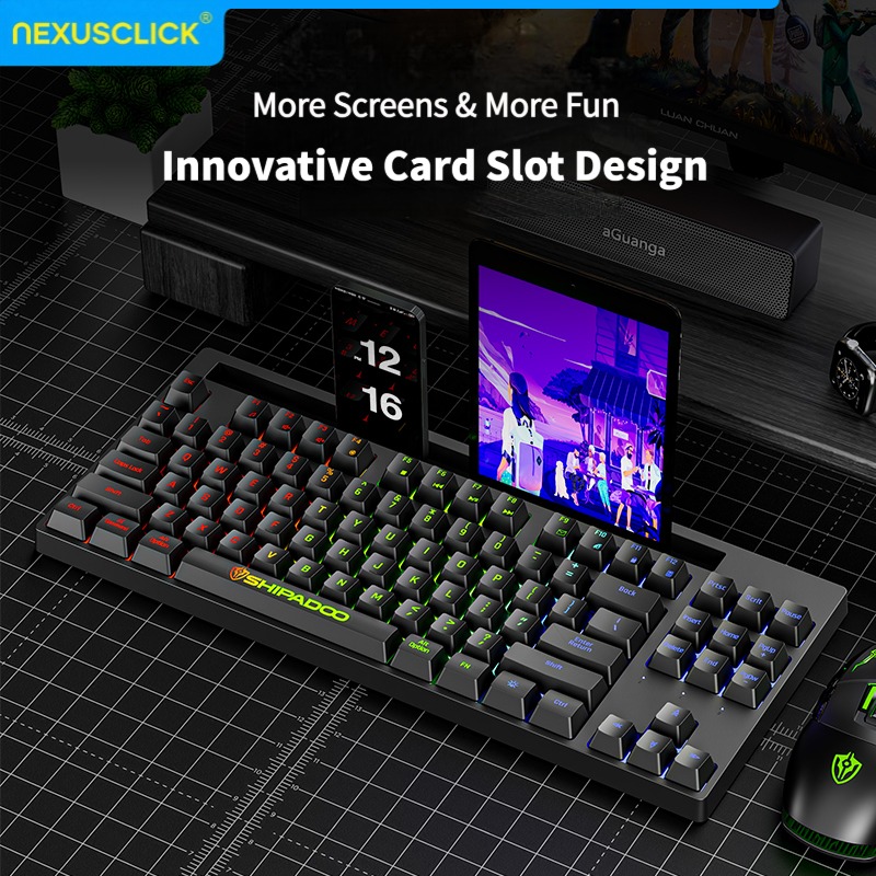 Teclado NexusClick en oferta,  - Gaming Keyboard Bundle reseña y precio