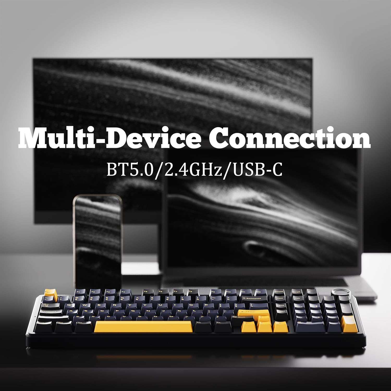 Teclado Mecánico para Juegos A - Gaming Keyboard Hot Swappable reseña y precio