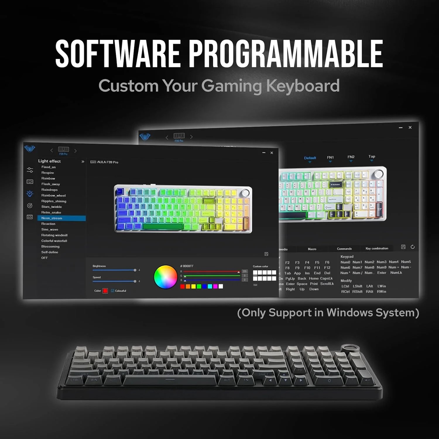 Teclado Mecánico para Juegos A - Gaming Keyboard Hot Swappable reseña y precio