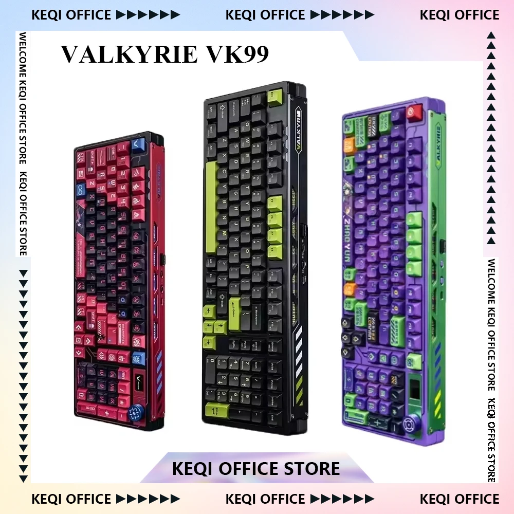 VALKYRIE VK99 teclados mecánic - Gaming Keyboard Hot Swappable reseña y precio