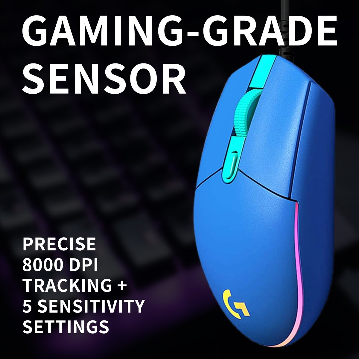 Ratón Logitech G203/G402 con s - Logitech Mouse G203 reseña y precio