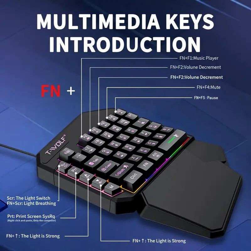 Convertidor de juegos móvil 2  - Gaming Keyboard Bundle reseña y precio