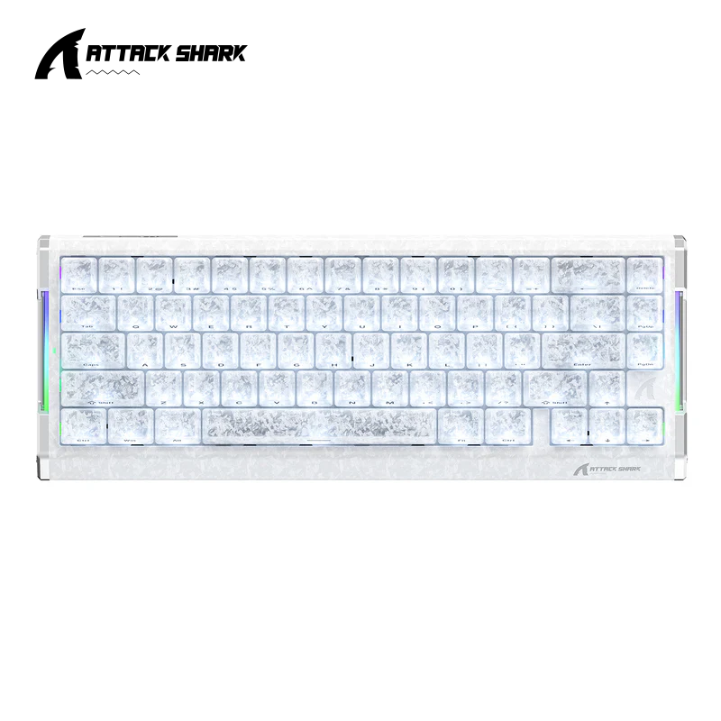 Teclado Mecánico ATTACK SHARK, - Gaming Keyboard Hot Swappable reseña y precio