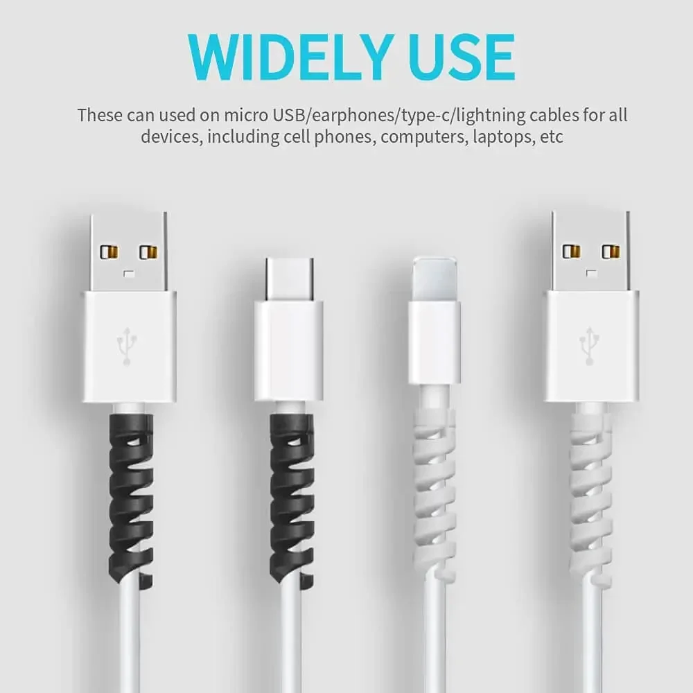 Protector de Cable USB, Cable  - Coiled Usb Cable reseña y precio