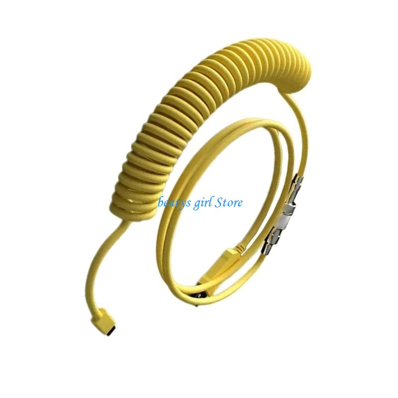 Cable USB en C7AB tipo C para  - Coiled Usb Cable reseña y precio