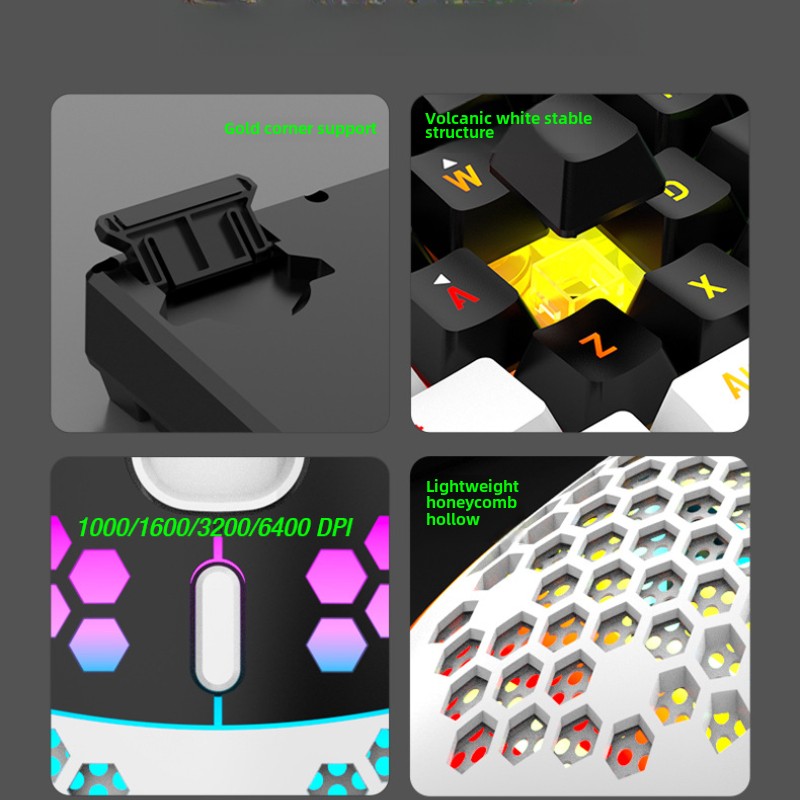 Conjunto de Teclado y Ratón pa - Keyboard Mouse Bundle Gaming reseña y precio